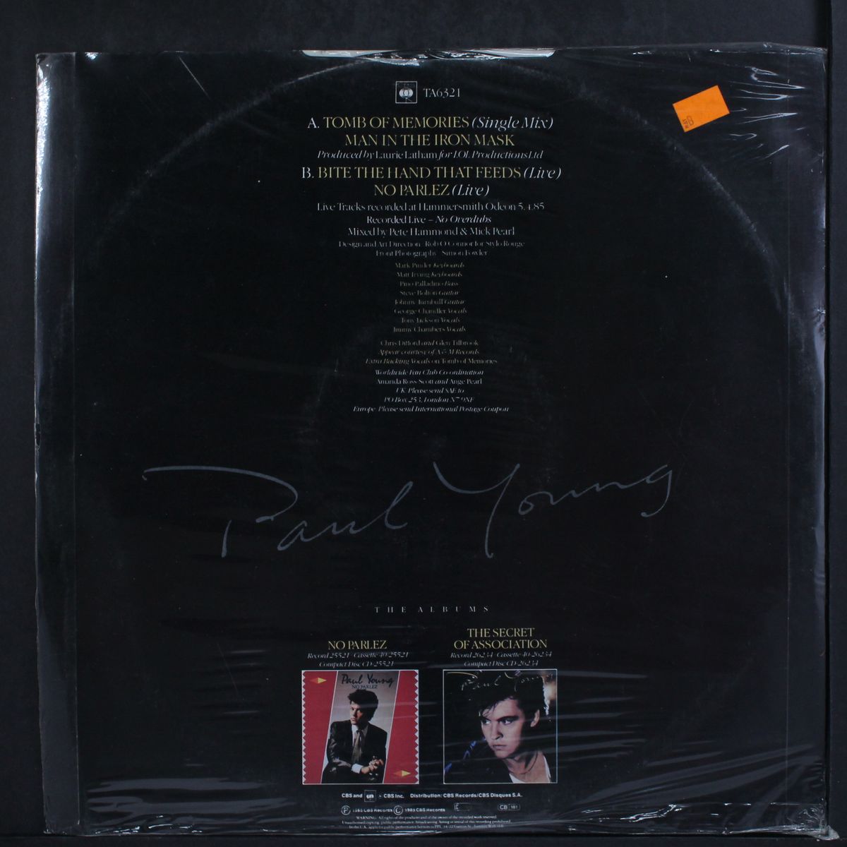 tomb of memories by PAUL YOUNG