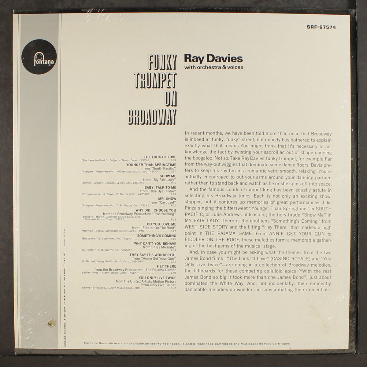 funky trumpet on broadway by RAY DAVIES