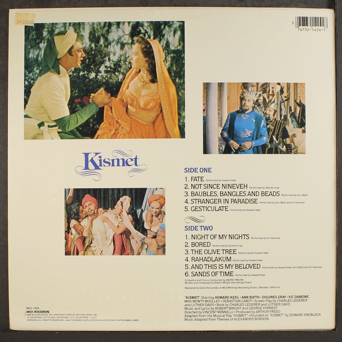 kismet by SOUNDTRACK
