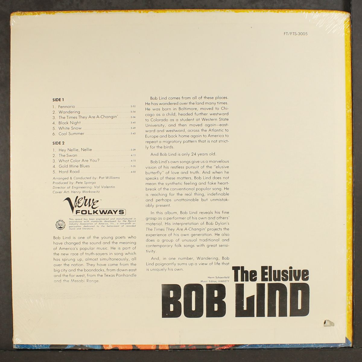 the elusive by BOB LIND