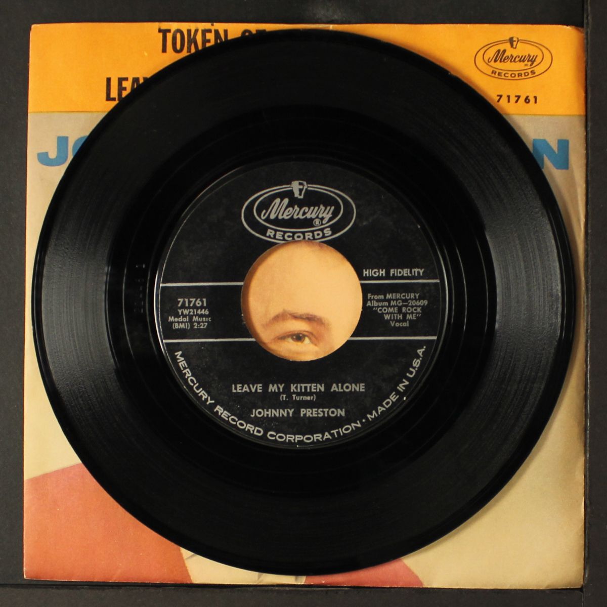 leave my kitten alone / token of love by JOHNNY PRESTON