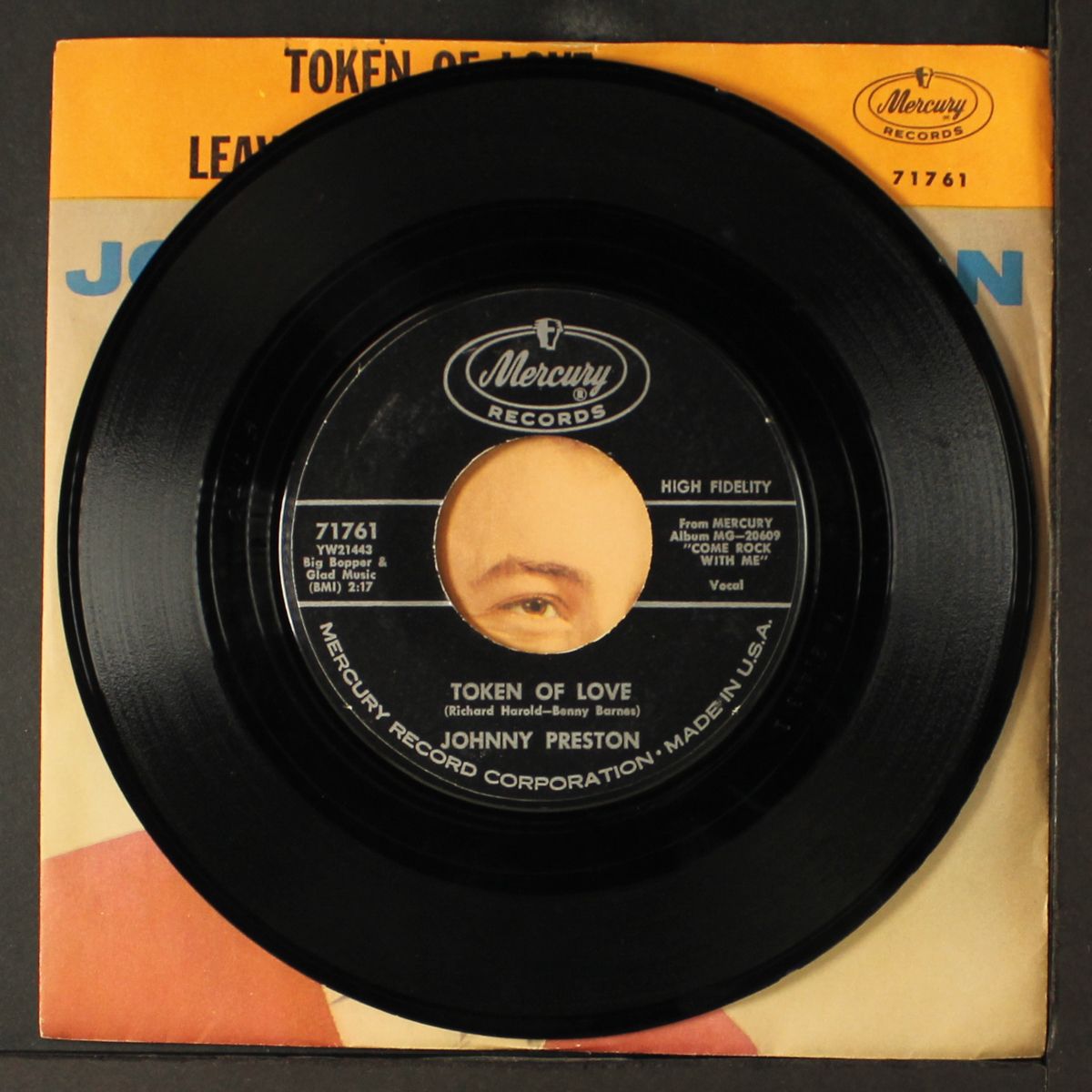 leave my kitten alone / token of love by JOHNNY PRESTON