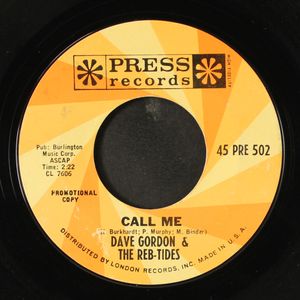 DAVE GORDON & REB-TIDES