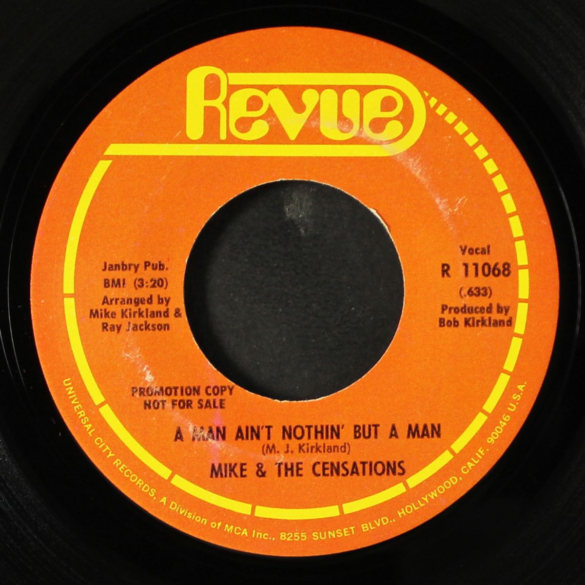 gonna try to get you back / a man ain't nothin' but a man by MIKE & CENSATIONS