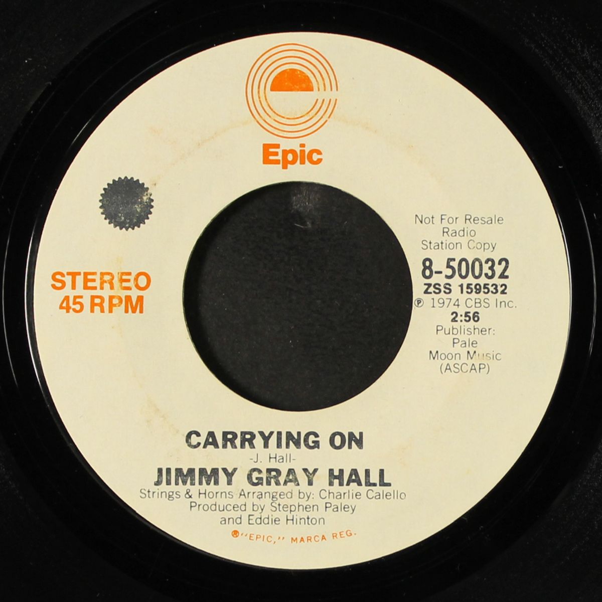 carrying on by JIMMY GRAY HALL