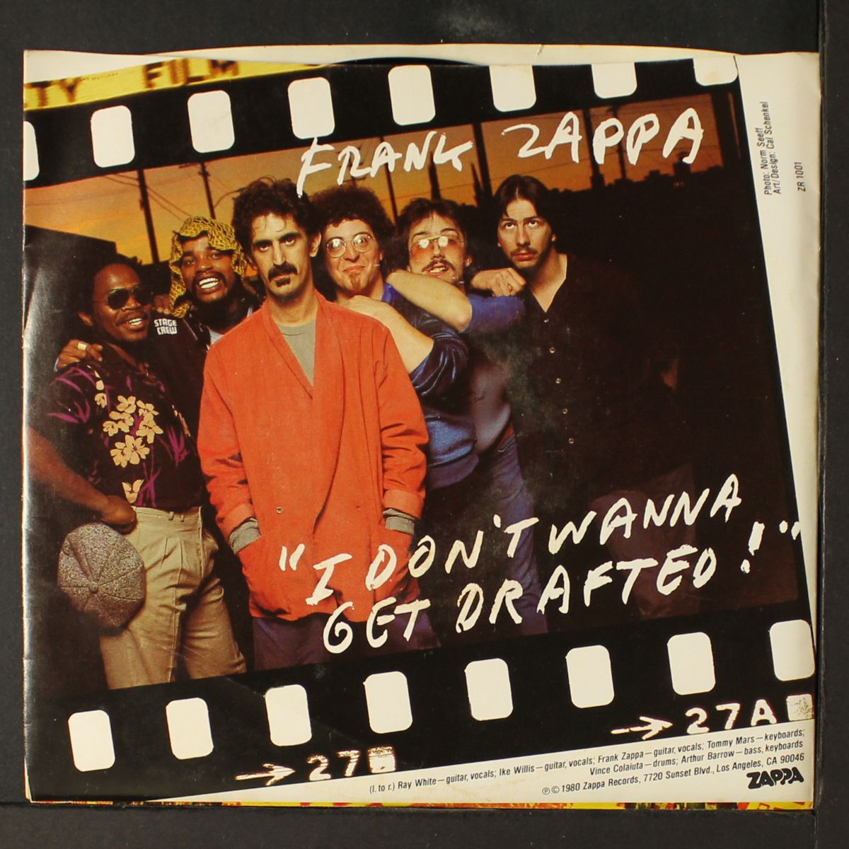 i don't wanna get drafted! by FRANK ZAPPA