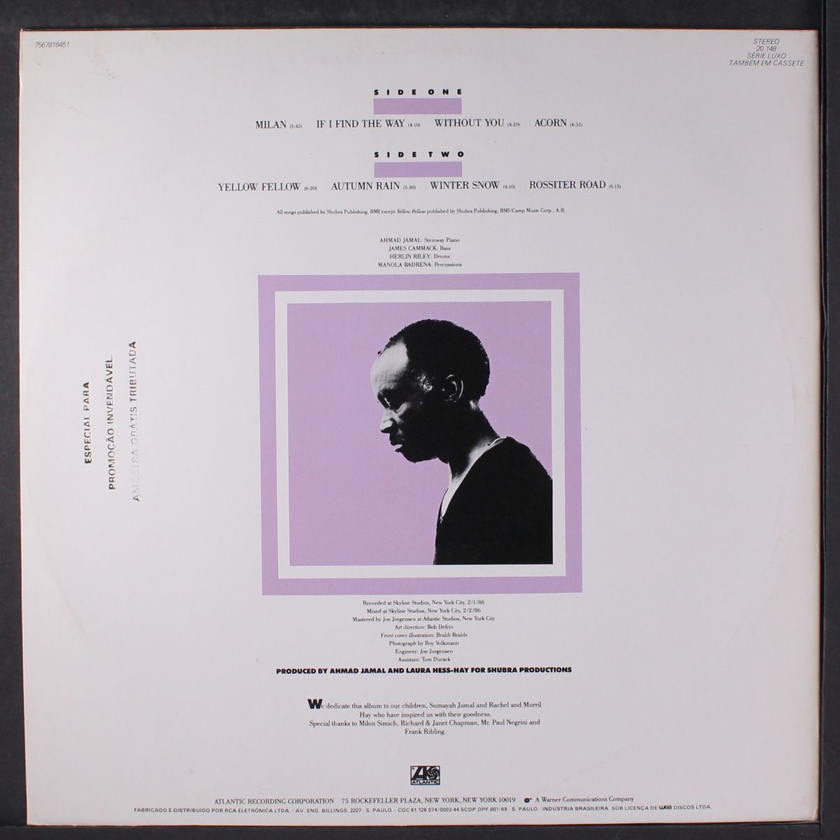 rossiter road by AHMAD JAMAL