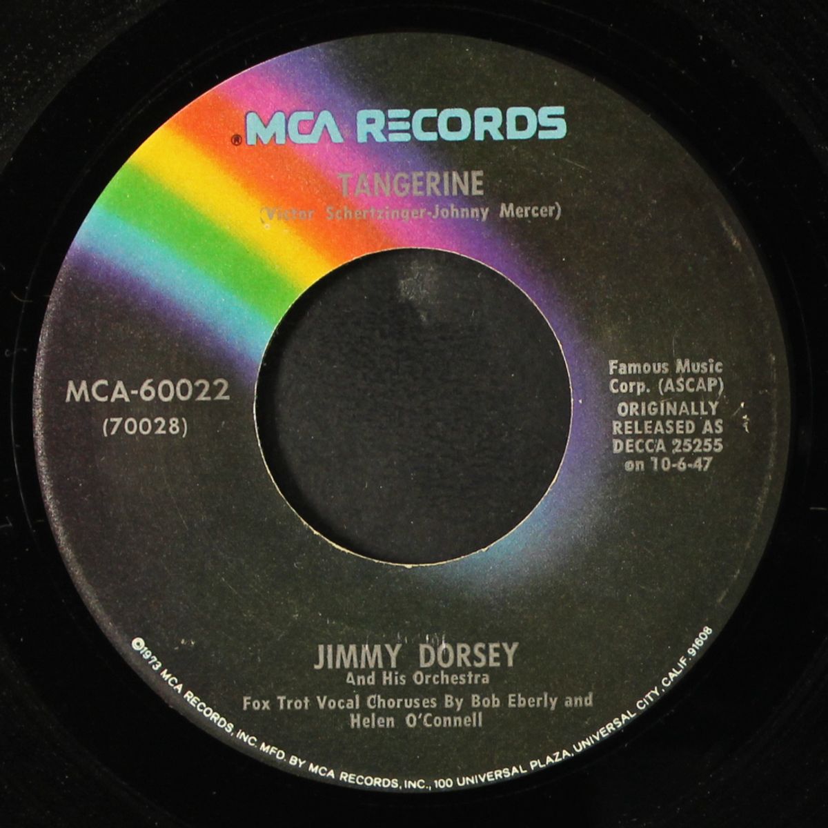 tangerine by JIMMY DORSEY