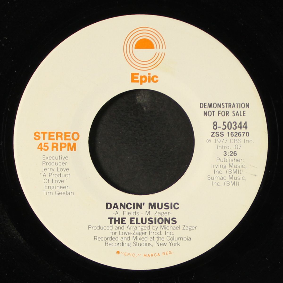 dancin' music by ELUSIONS