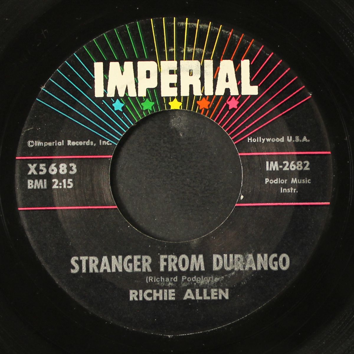 redskin / stranger from durango by RICHIE ALLEN