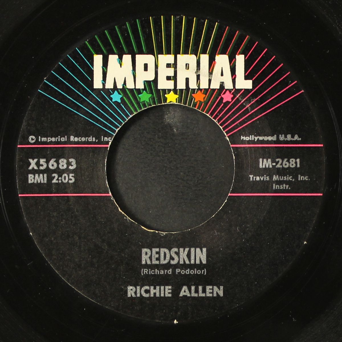 redskin / stranger from durango by RICHIE ALLEN