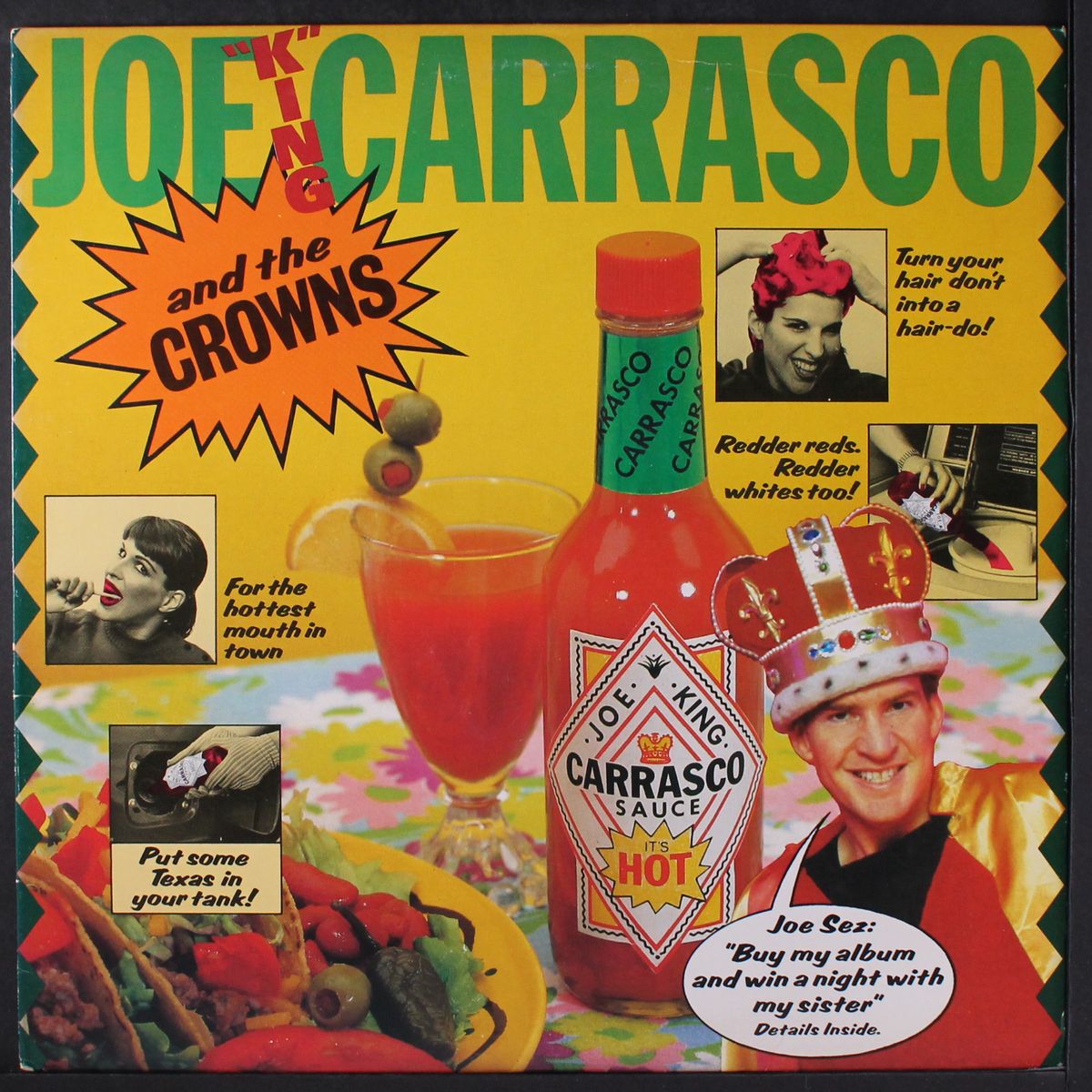 joe 'king' carrasco & the crowns by JOE 'KING' CARRASCO & THE CROWNS