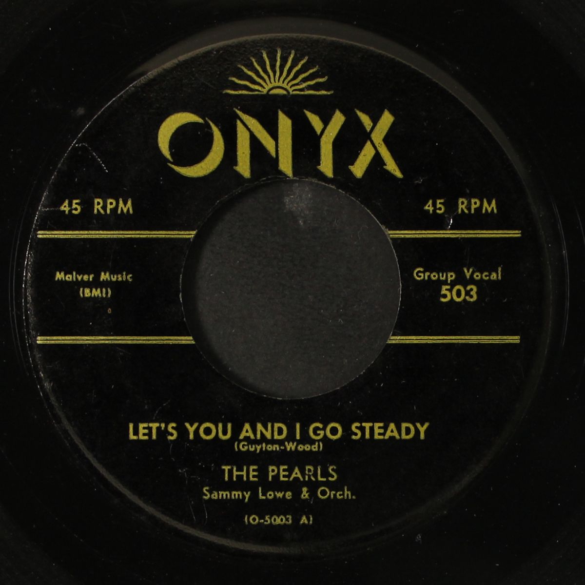 zippidy zippidy zoom / let's you and i go steady by PEARLS