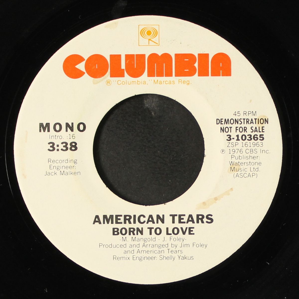born to love / mono by AMERICAN TEARS