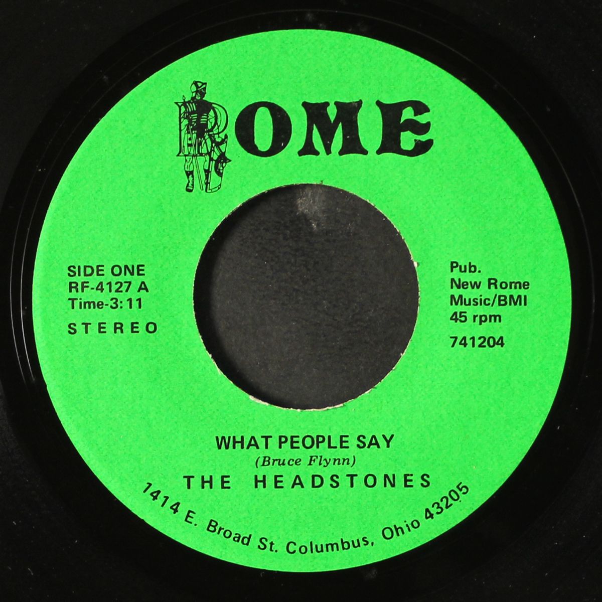 what people say / carry me on by HEADSTONES