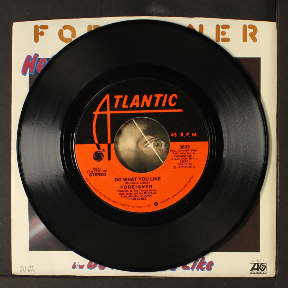 head games / do what you like by FOREIGNER