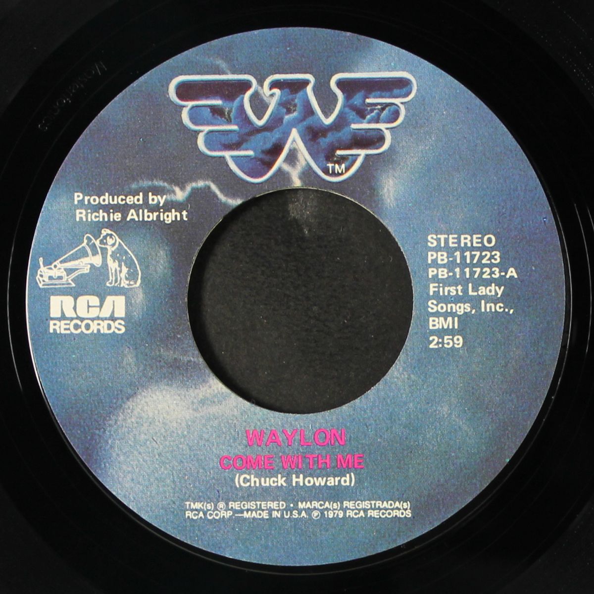 come with me / mes'kin by WAYLON JENNINGS