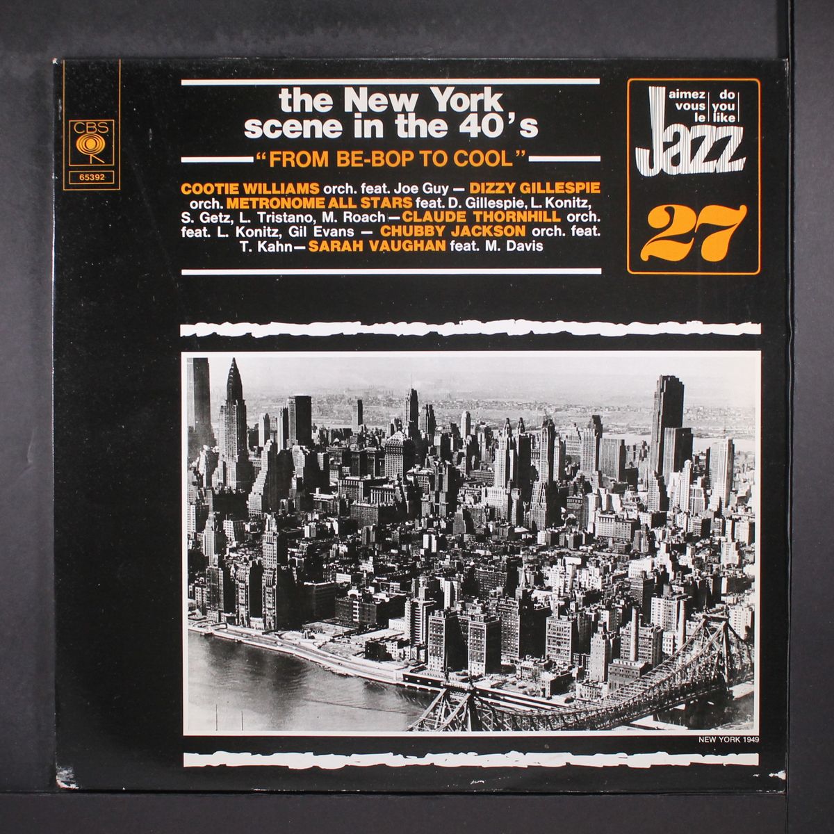 new york scene in the 40s-from be-bop to cool by VARIOUS