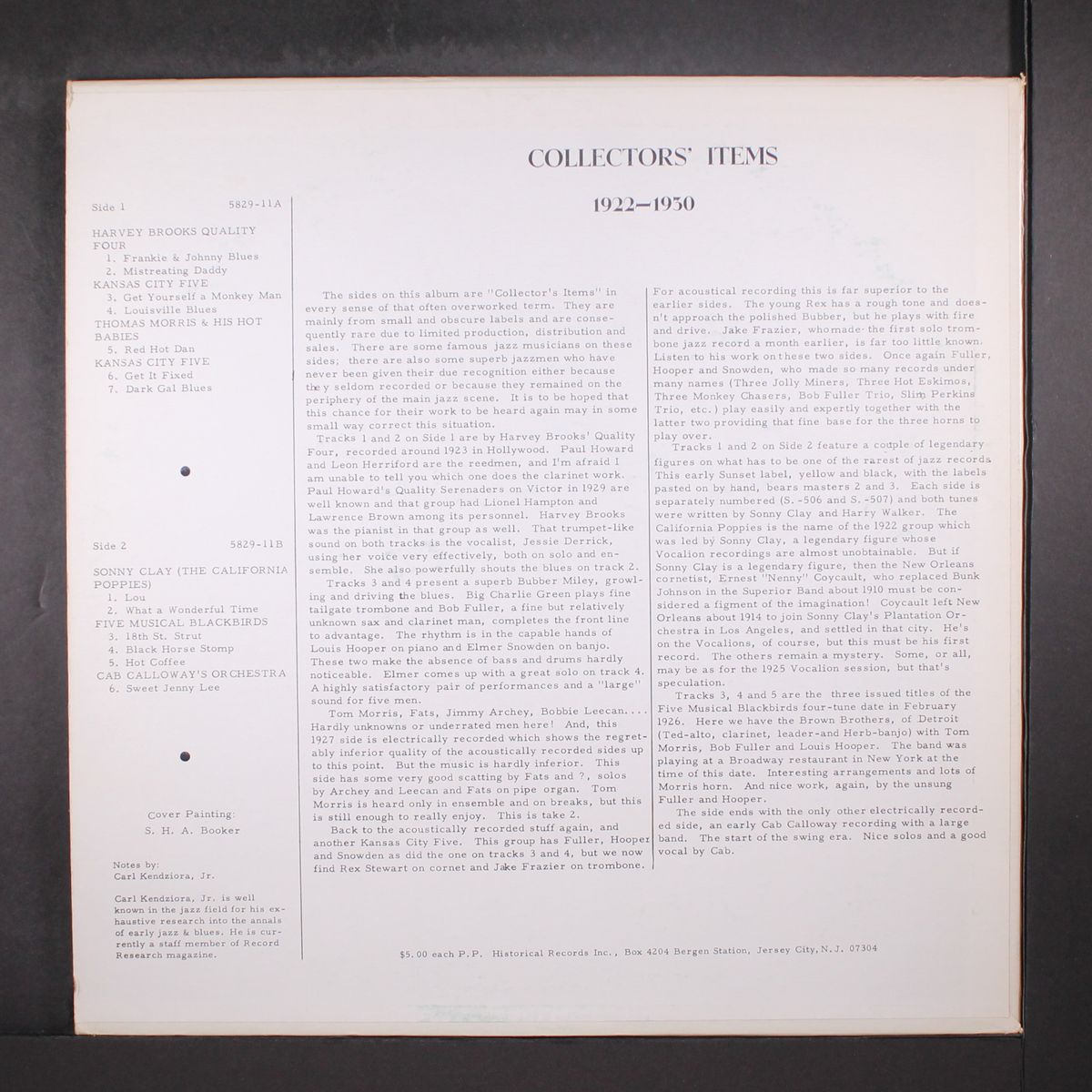 collectors' items 1922-1930 no 11 by VARIOUS
