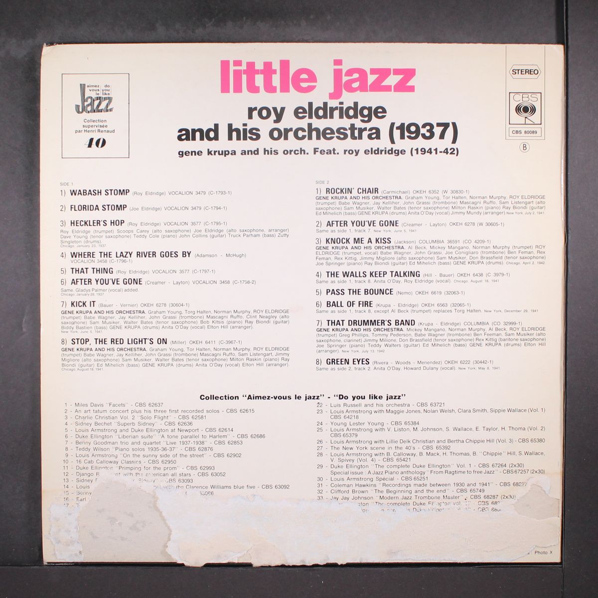 little jazz by ROY ELDRIDGE