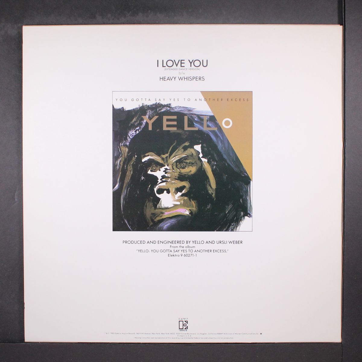 i love you (extended / heavy whispers) by YELLO