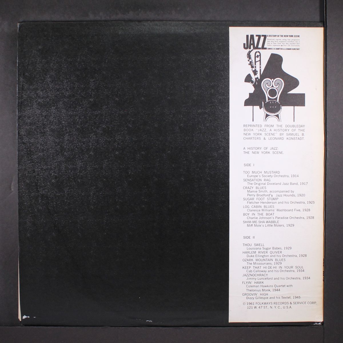 a history of jazz: the new york scene by VARIOUS