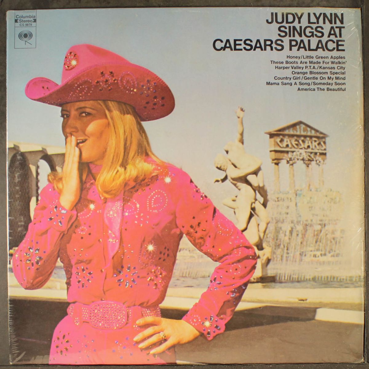 sings at caesars palace by JUDY LYNN