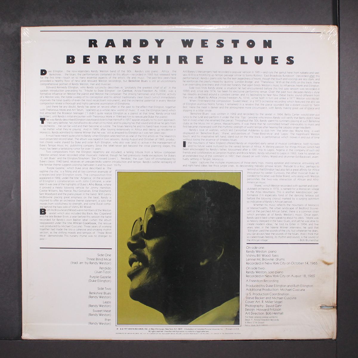 berkshire blues by RANDY WESTON