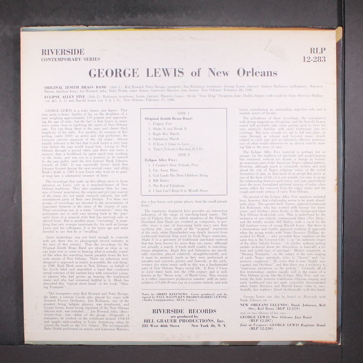 of new orleans by GEORGE LEWIS