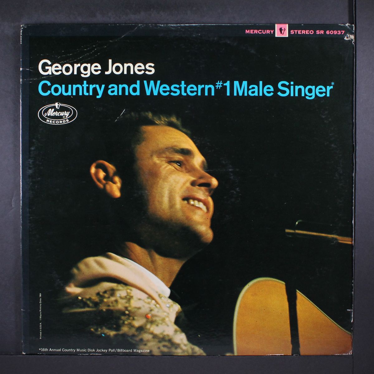 country & western #1 male singer by GEORGE JONES