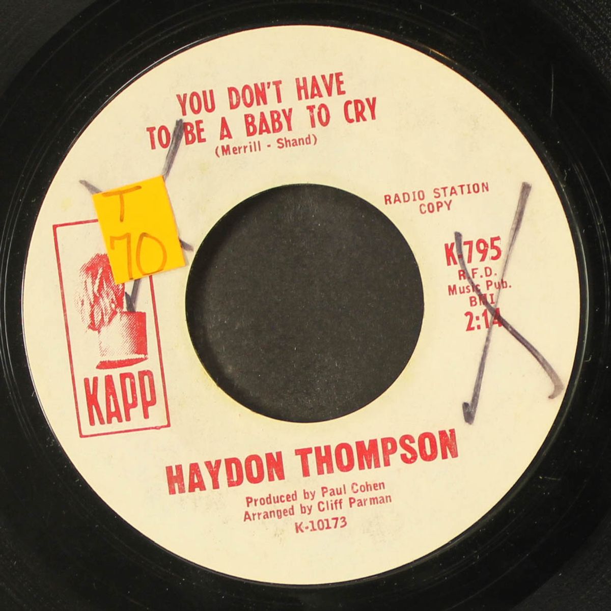 a present for mommy / you don't have to be a baby by HAYDON THOMPSON