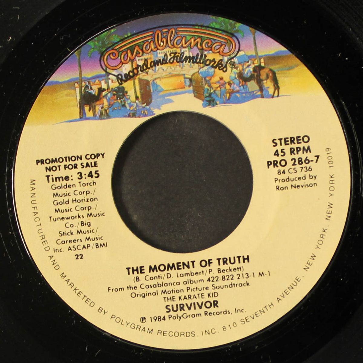 the moment of truth / same by SURVIVOR