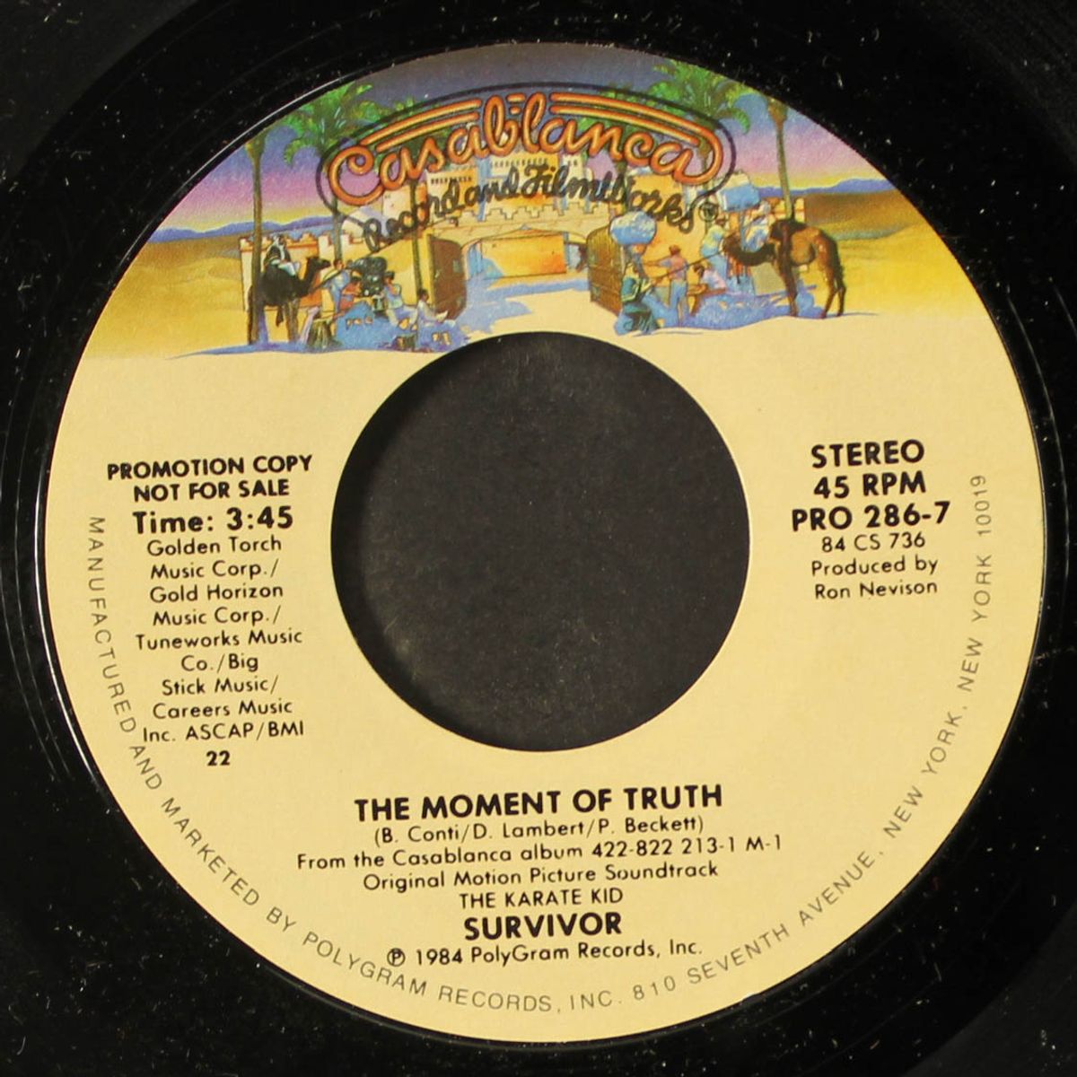 the moment of truth / same by SURVIVOR