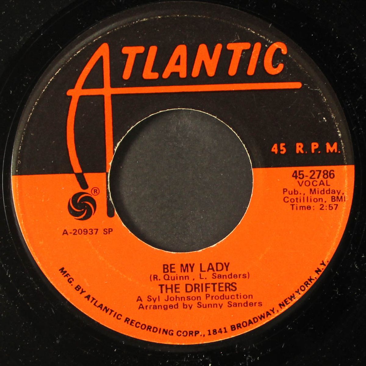 a rose by any other name / be my lady by DRIFTERS