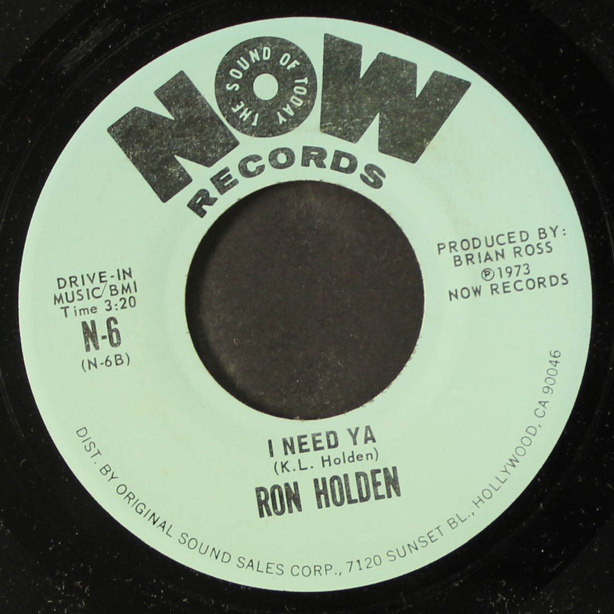 i need ya / can you talk? by RON HOLDEN