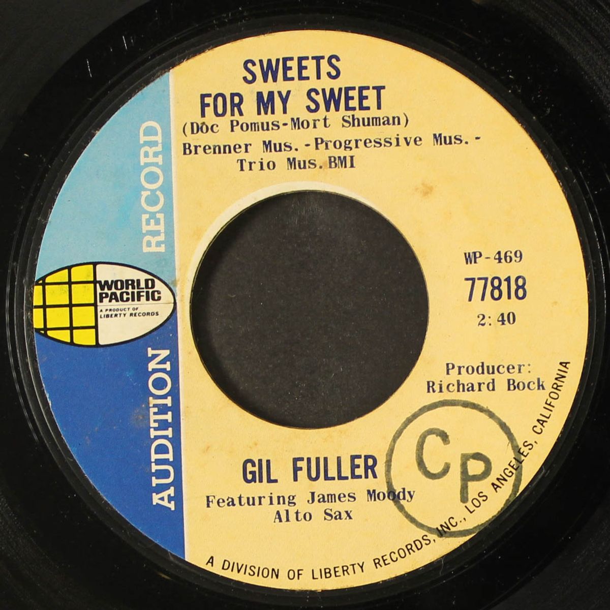 a patch of blue / sweets for my sweet by GIL FULLER