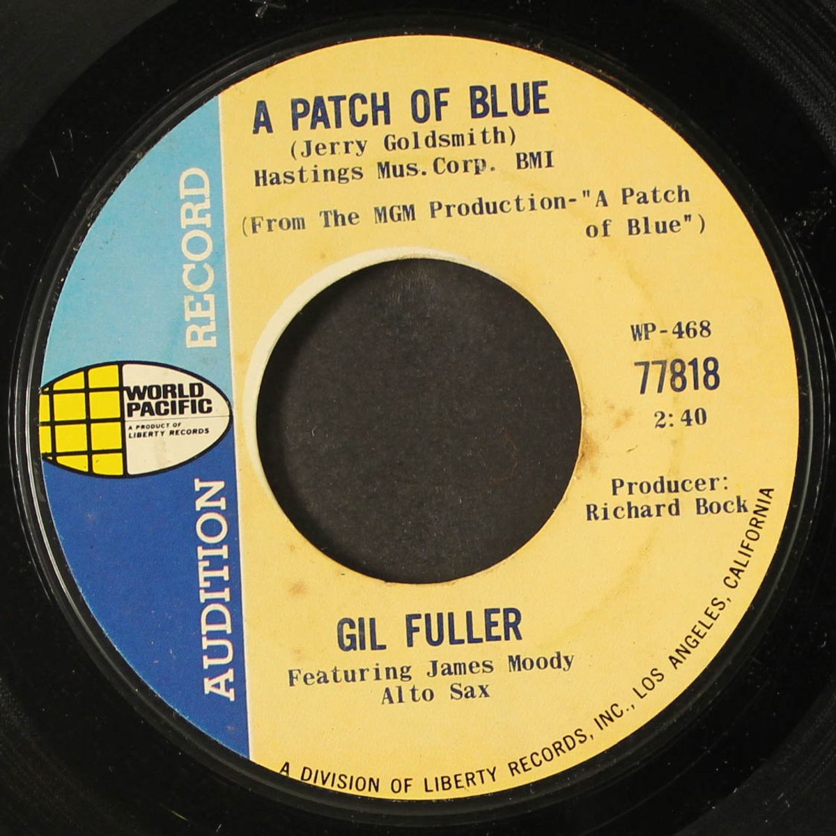 a patch of blue / sweets for my sweet by GIL FULLER