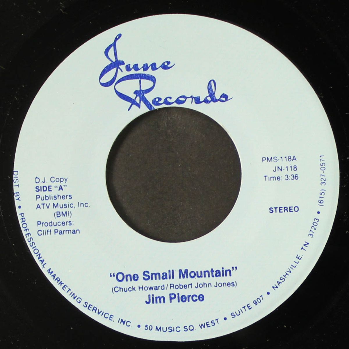 one small mountain by JIM PIERCE