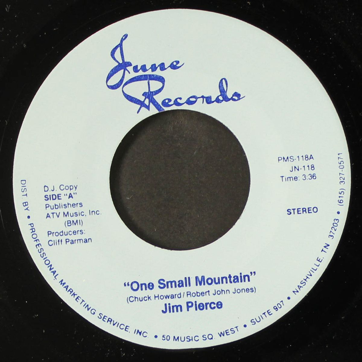 one small mountain by JIM PIERCE