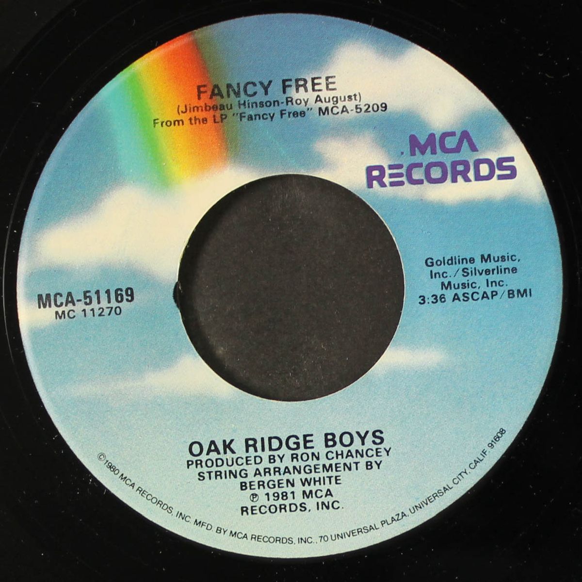 fancy free / how long has it been by OAK RIDGE BOYS