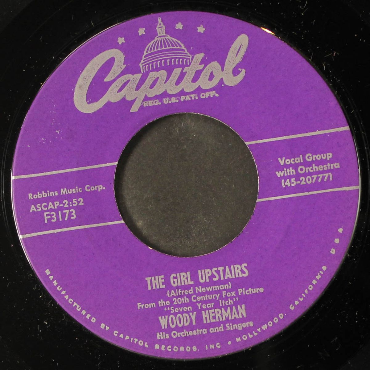 you're here, my love / the girl upstairs by WOODY HERMAN