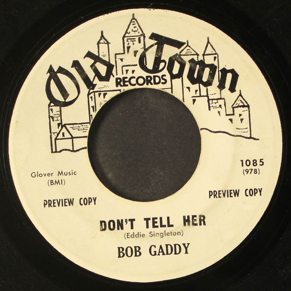 could i / don't tell her by BOB GADDY