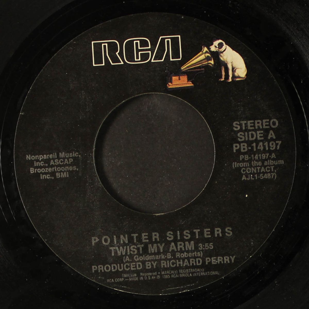 twist my arm / pretty persuasion by POINTER SISTERS
