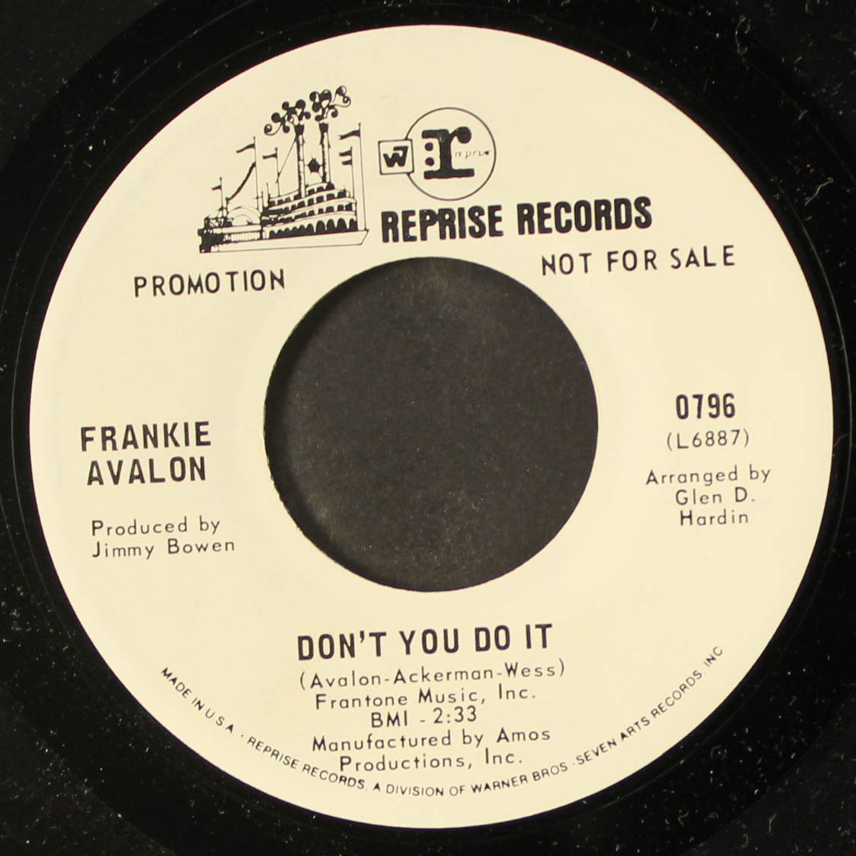 it's over / don't you do it by FRANKIE AVALON