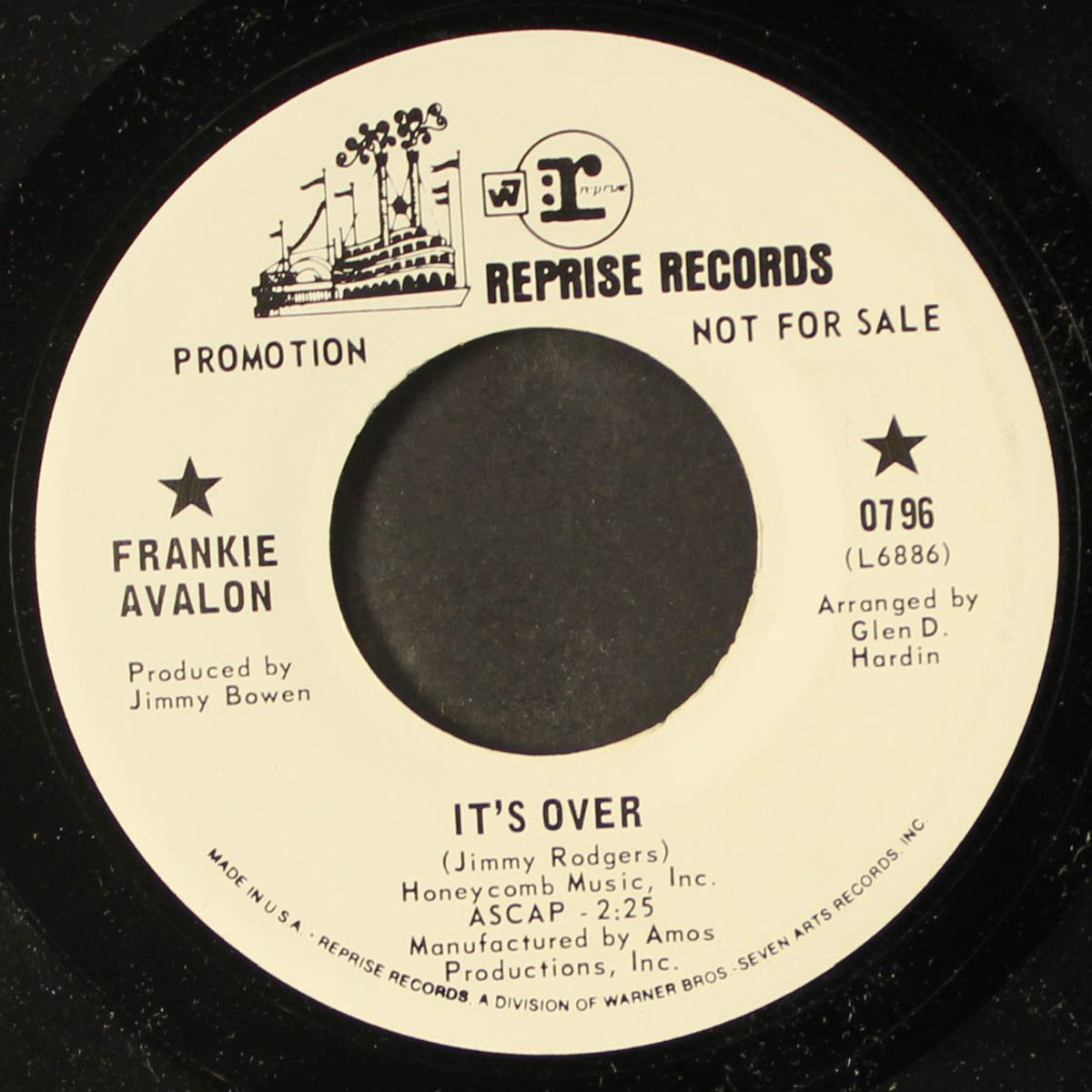 it's over / don't you do it by FRANKIE AVALON