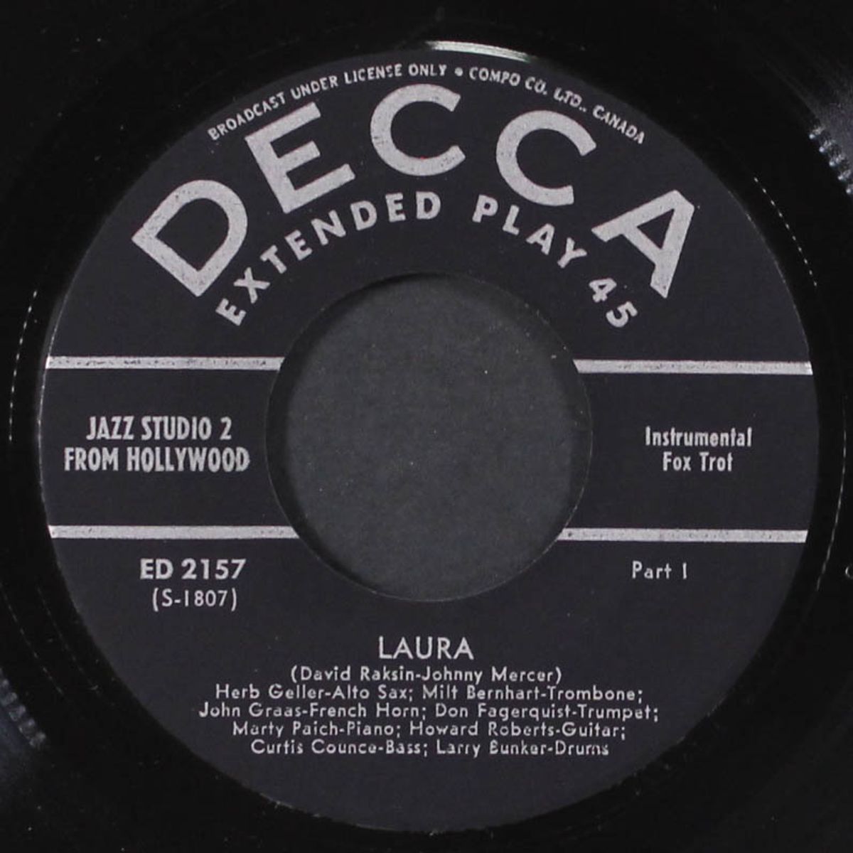 jazz studio 2, part 1; from hollywood by VARIOUS