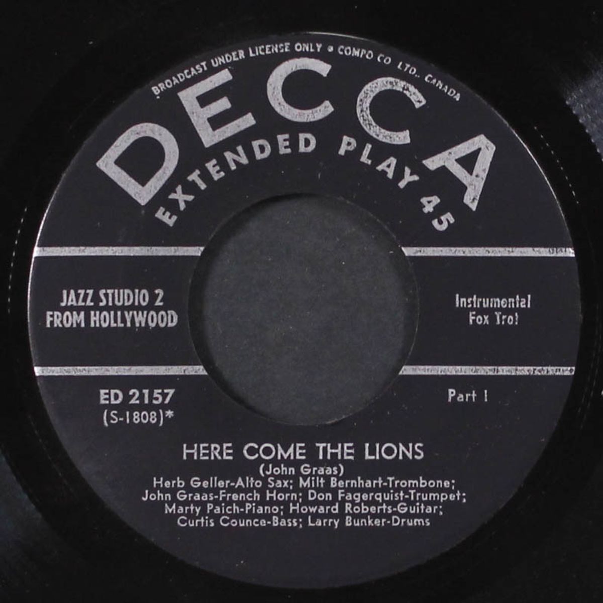 jazz studio 2, part 1; from hollywood by VARIOUS