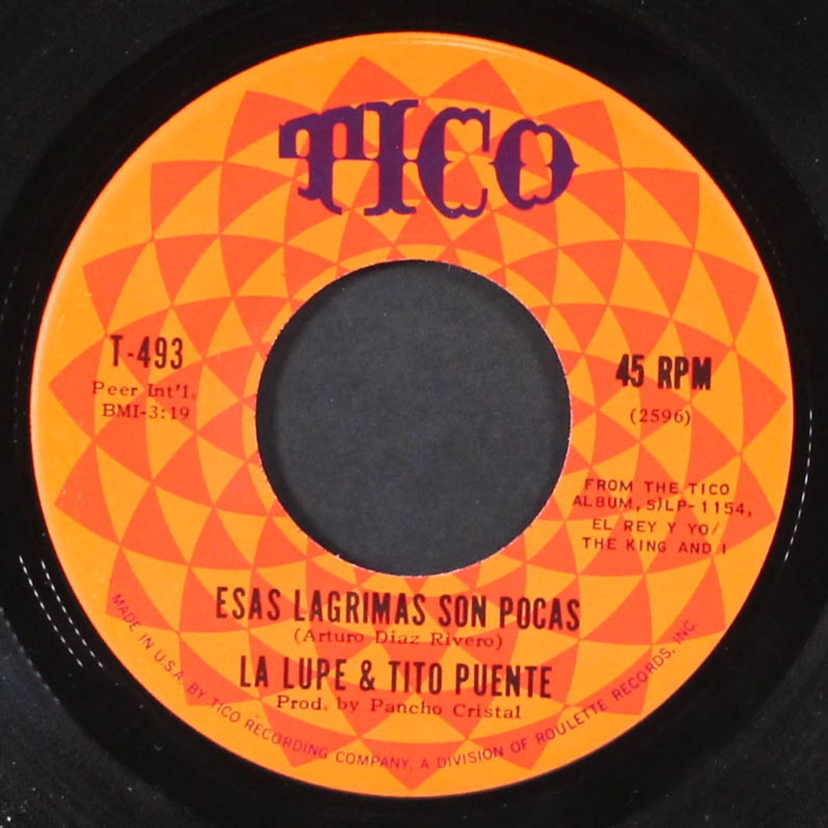 cumba, cumba / esas lagrimas son pocas by LA LUPE & TITO PUENTE