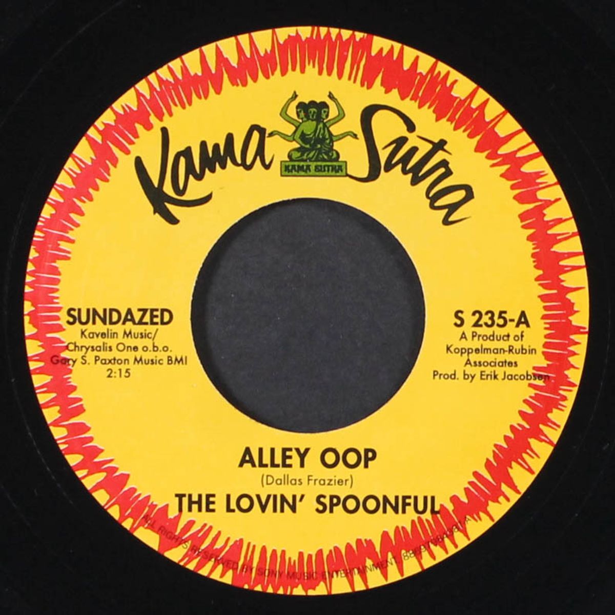 alley oop / night owl blues by LOVIN' SPOONFUL