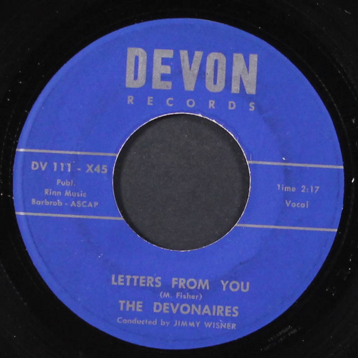 letters from you / indian summer by DEVONAIRES